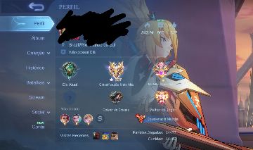 Conta colecionador mundial 746 skins