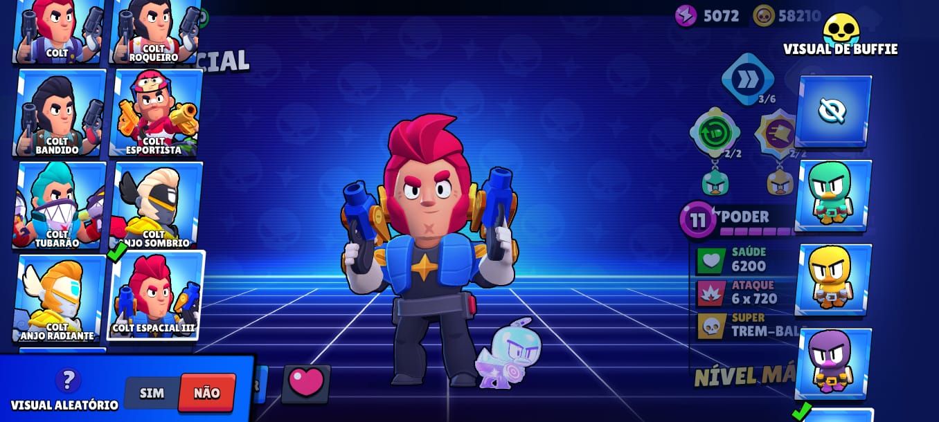 CONTA BRAWL STARS FULL 106K TROFÉUS | 107/107 | 90 PRESTÍGIOS | ALL HIPERCARGAS