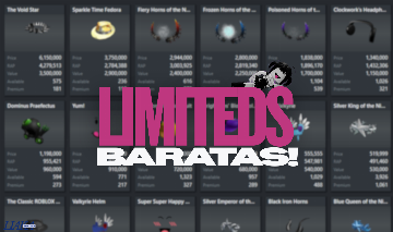 Limited Robux Item Roblox Limiteds Baratas - Estoque - Roblox - Outros jogos Roblox - GGMAX
