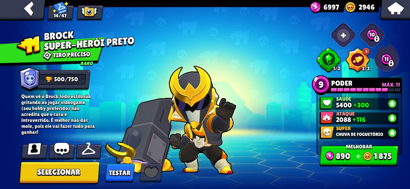 CONTA BRAWL STARS [MELHOR PREÇO] REVENDA 50 BRAWLER 5 LENDÁRIAS