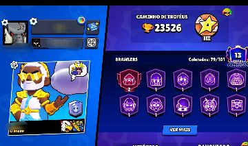 CONTA DE BRAWL STARS PREMIUM!