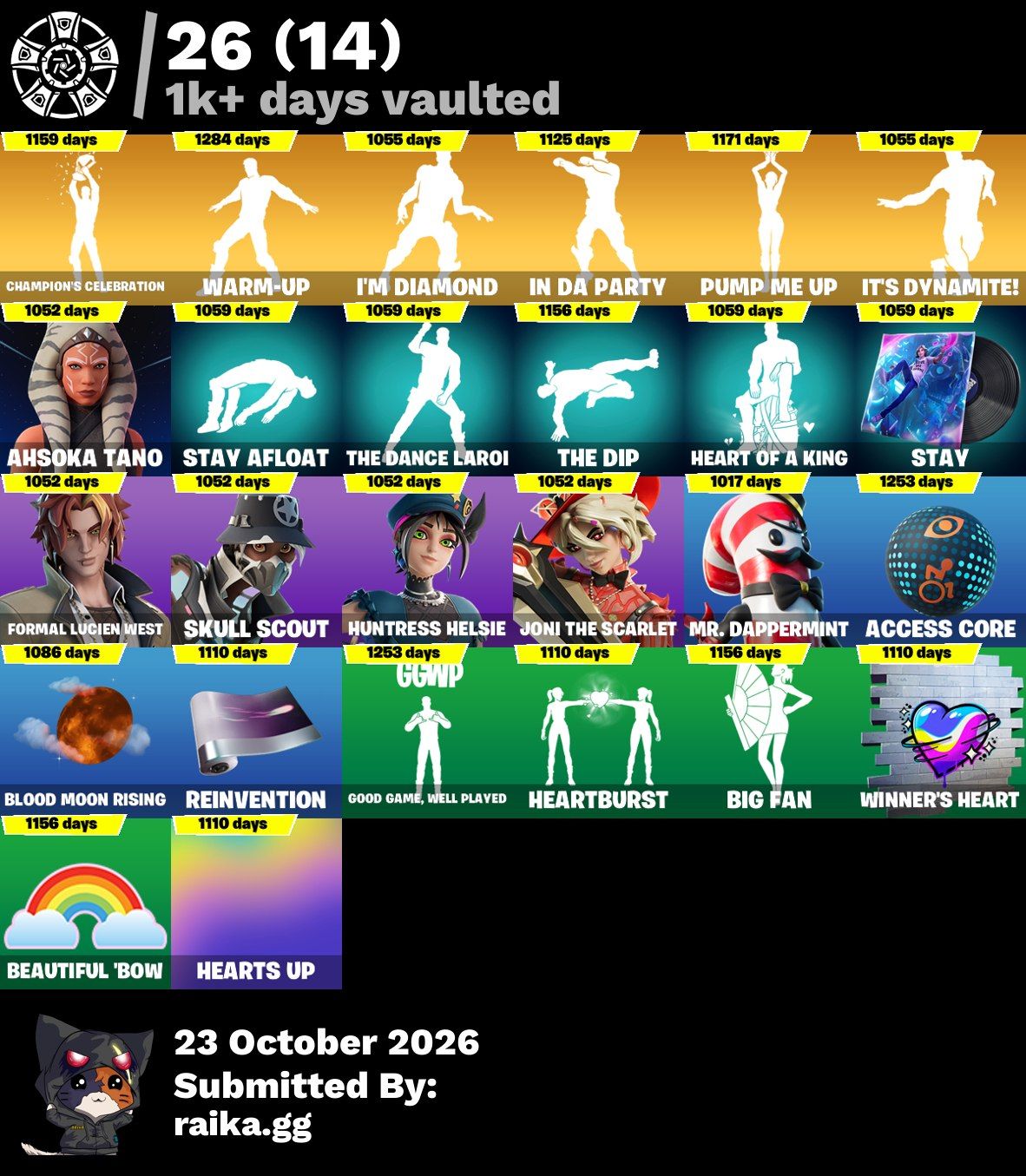 CONTA FORNITE COM MUITA VARIEDADE DE ITENS + JOGOS NA EPIC.