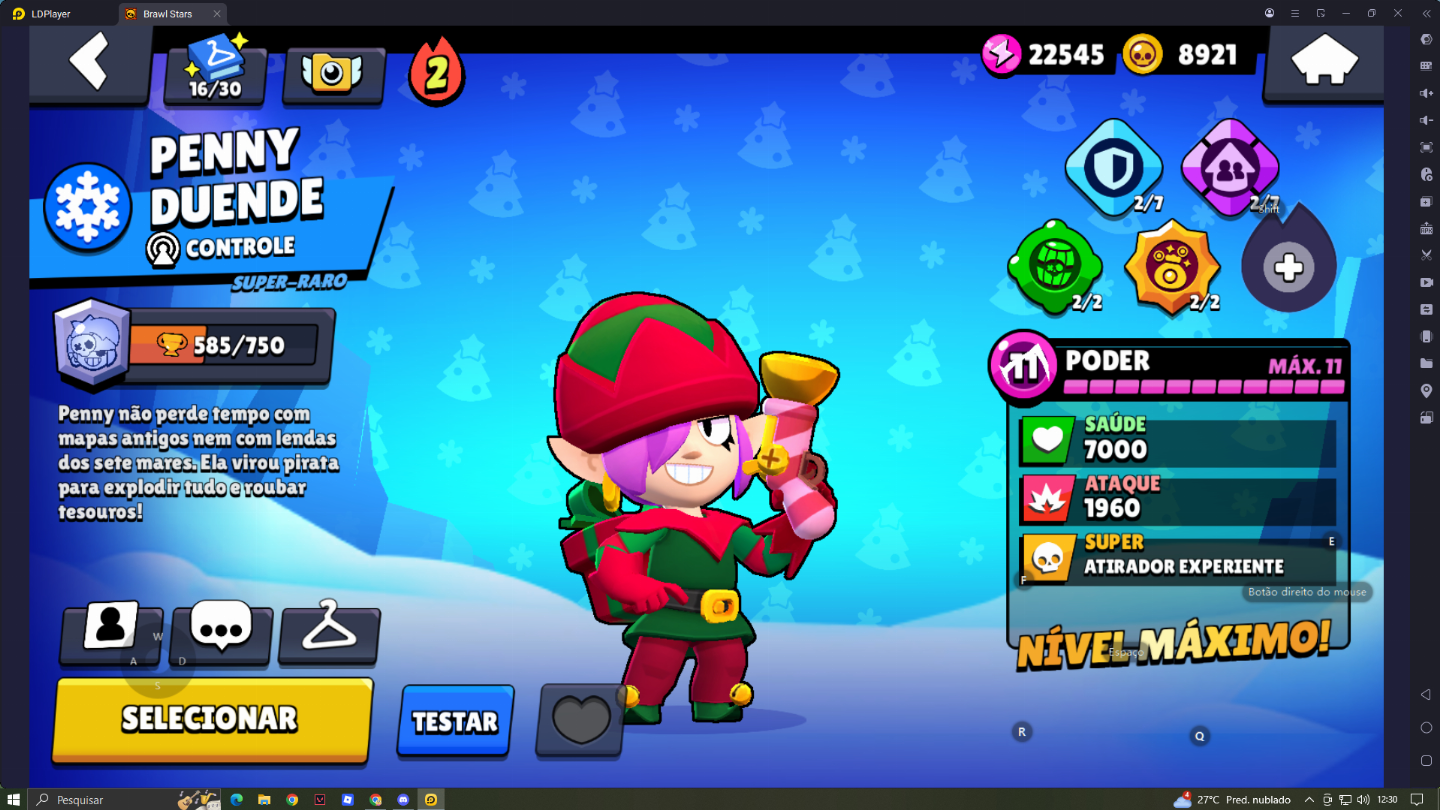 Conta Brawl stars 2020
