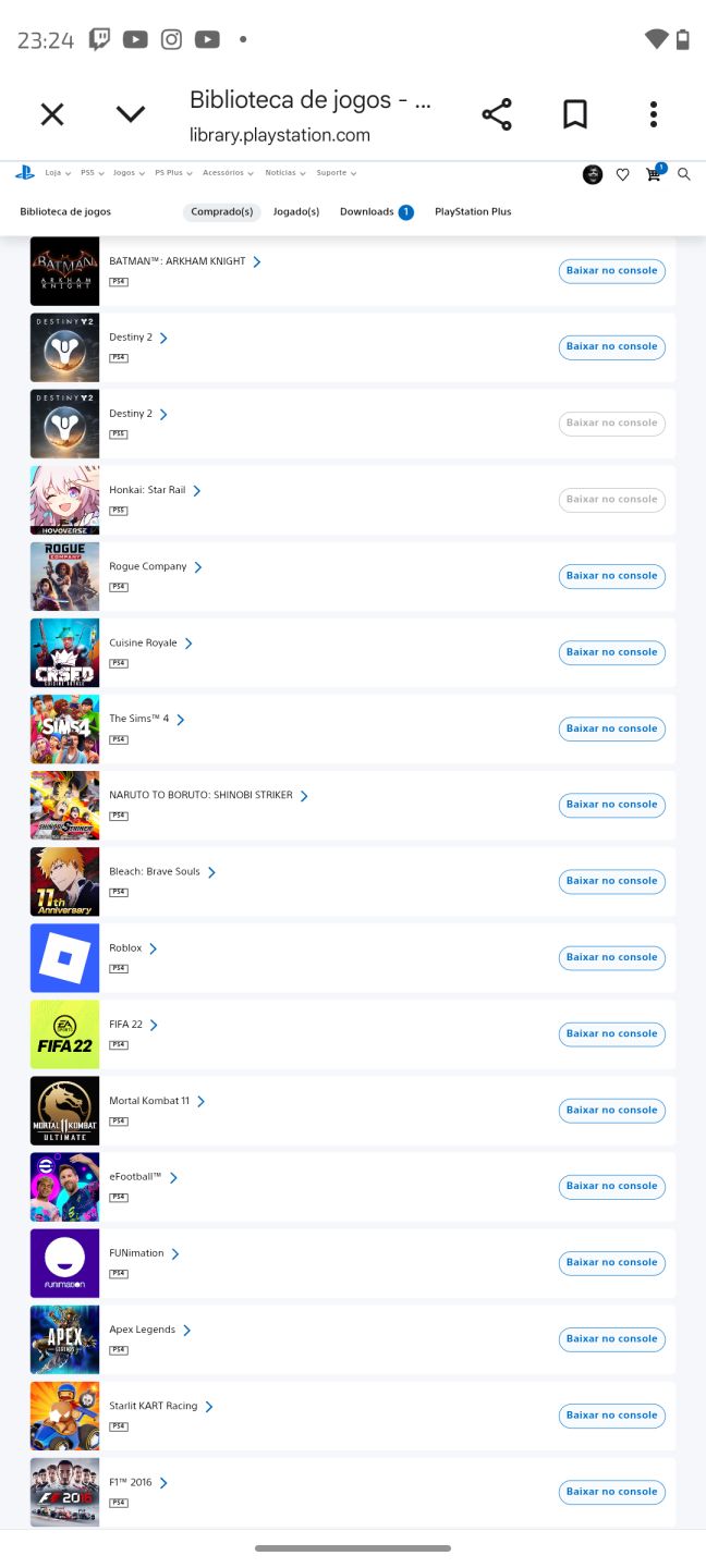 Conta psn com vários jogos top de alta qualidade pra vc se divertir