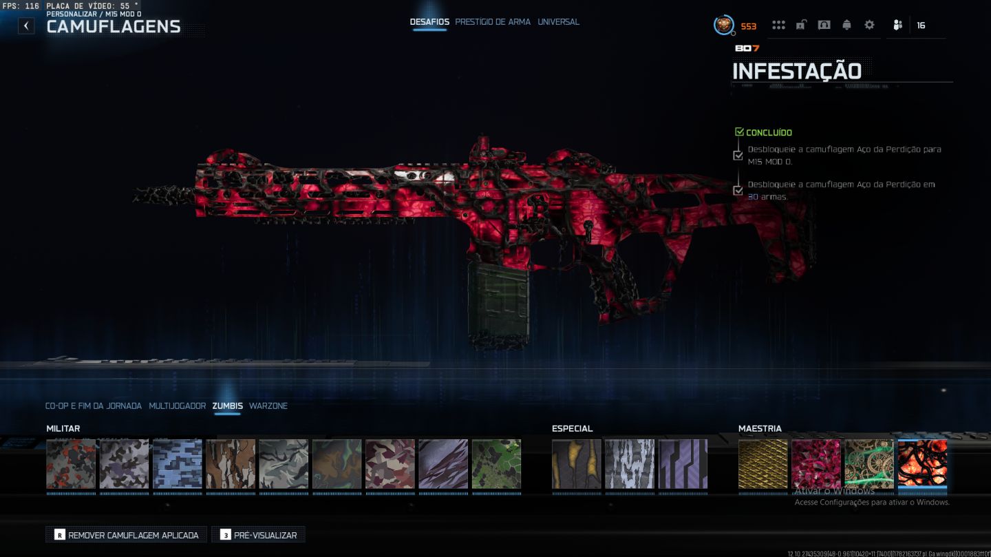 CONTA CALL OF DUTY PREMIUM | PRESTÍGIO MESTRE 600+ |