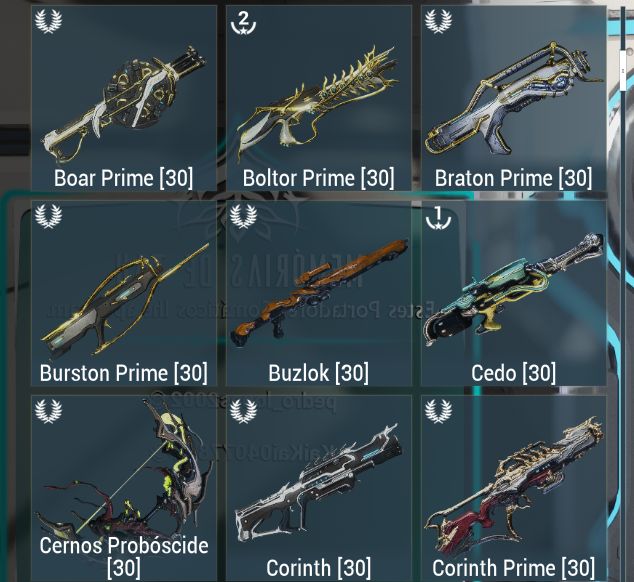 CONTA WARFRAME MR 21