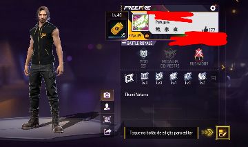 CONTA FF LEVEL 50 PRONTA PRO JOGO | SKINS MASCULINAS + PREÇO IMBATÍVEL