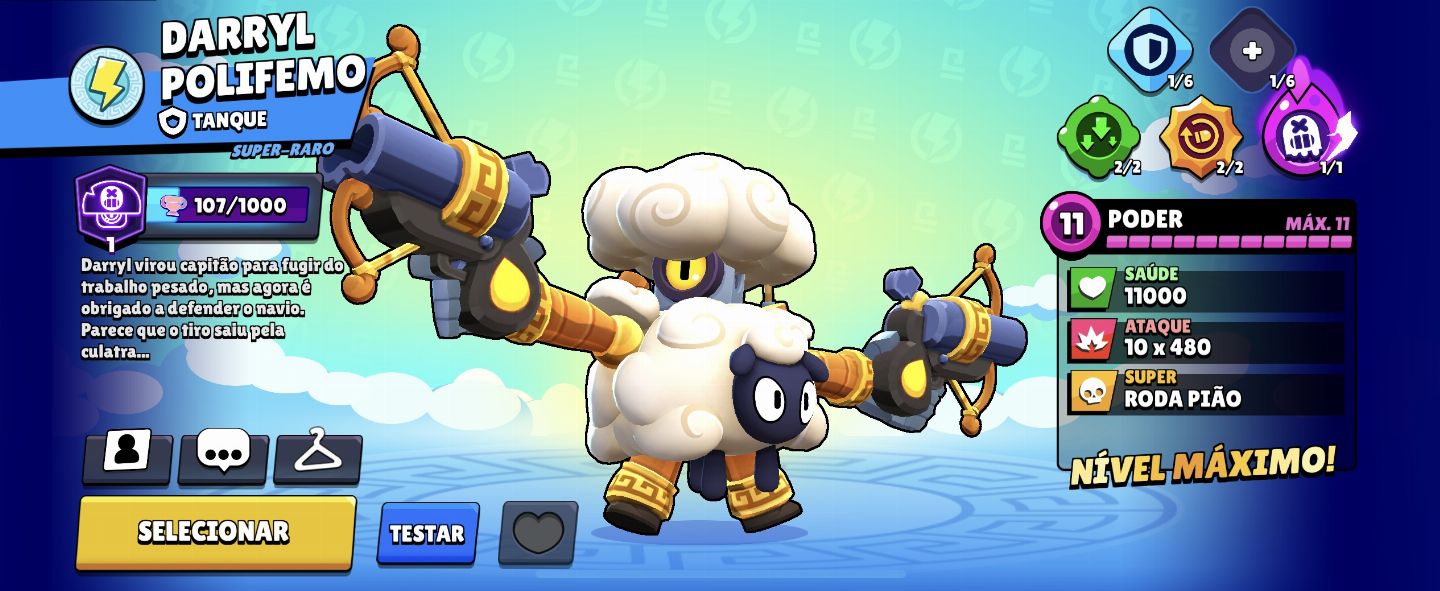 CONTA BRAWL STARS COMPLETA 23K+ TROFÉUS BRAWLERS 1000+