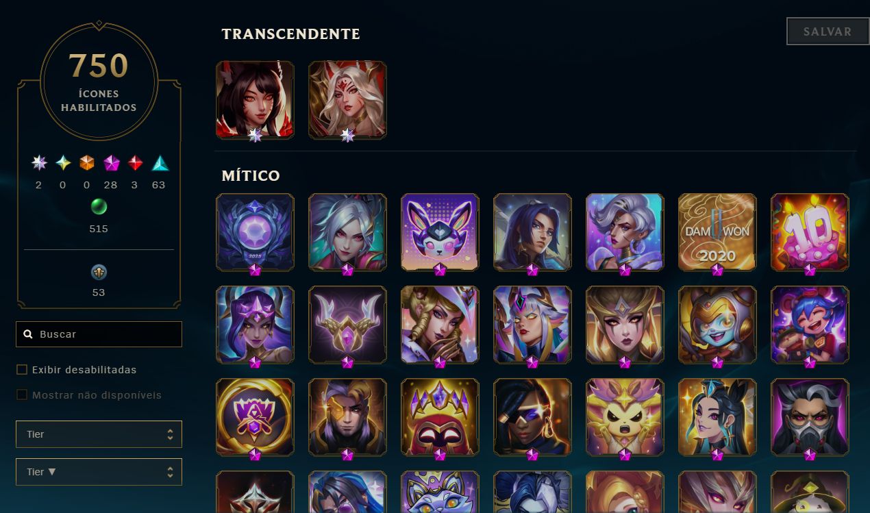 CONTA LOL 728 SKINS + VALORANT COM SKINS