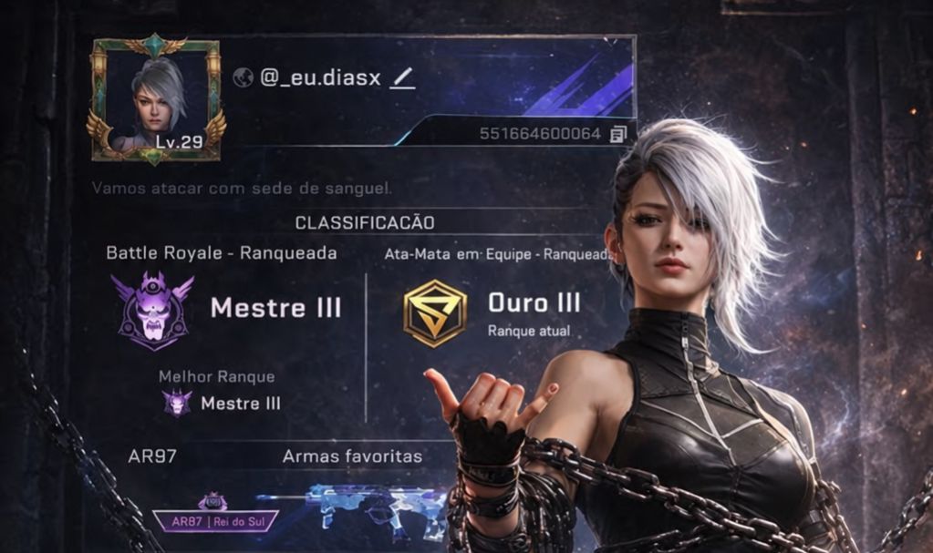 CONTA DE BLOOD STRIKE GEMADA ACEITO OFERTAS NEGOCIAÇÕES VIA CAPA DO ANÚNCIO