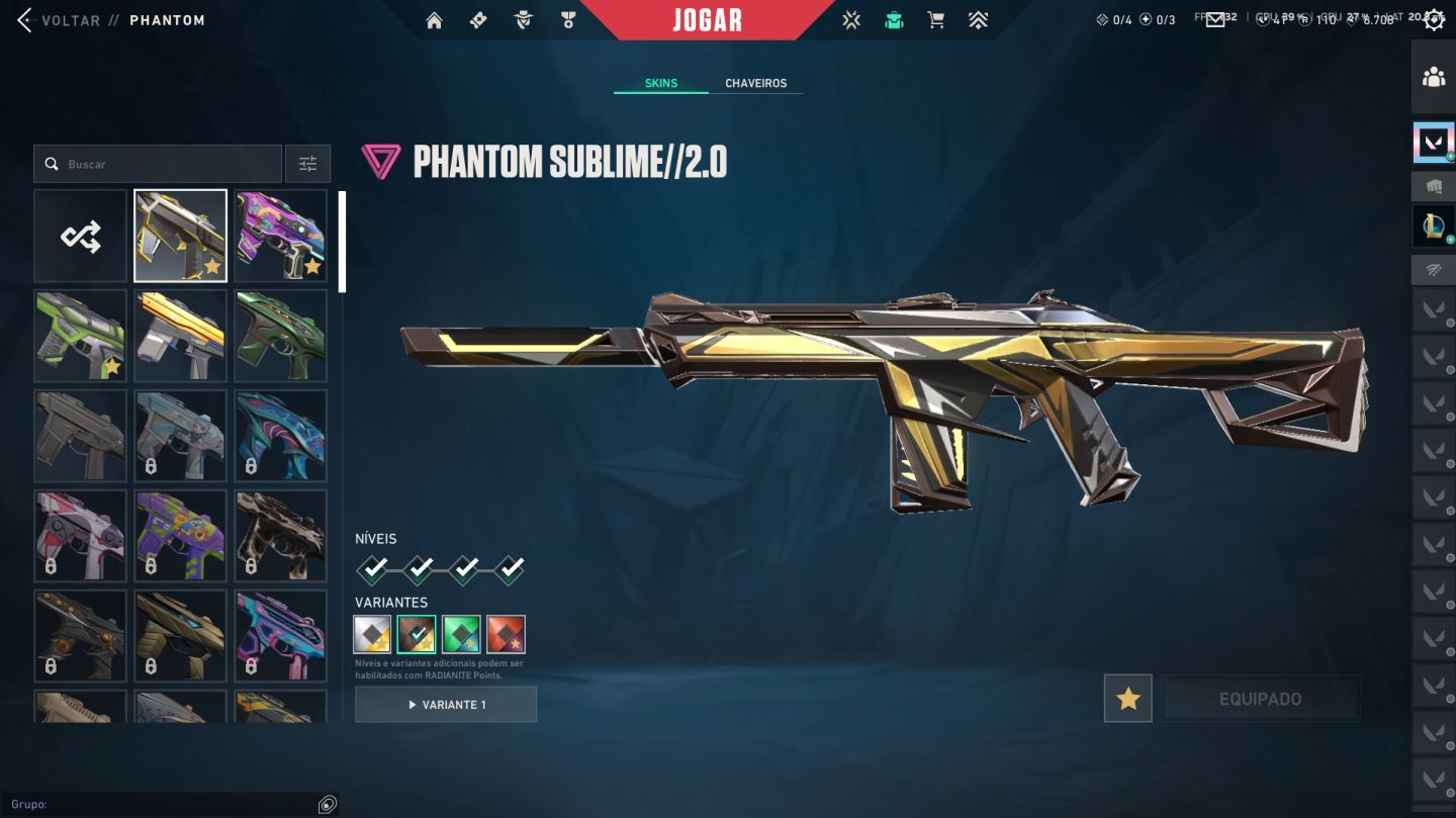 CONTA VALORANT + 1300 GASTOS