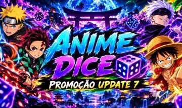 (Promoção) - Anime Dice [Role Dados de Anime] Roblox