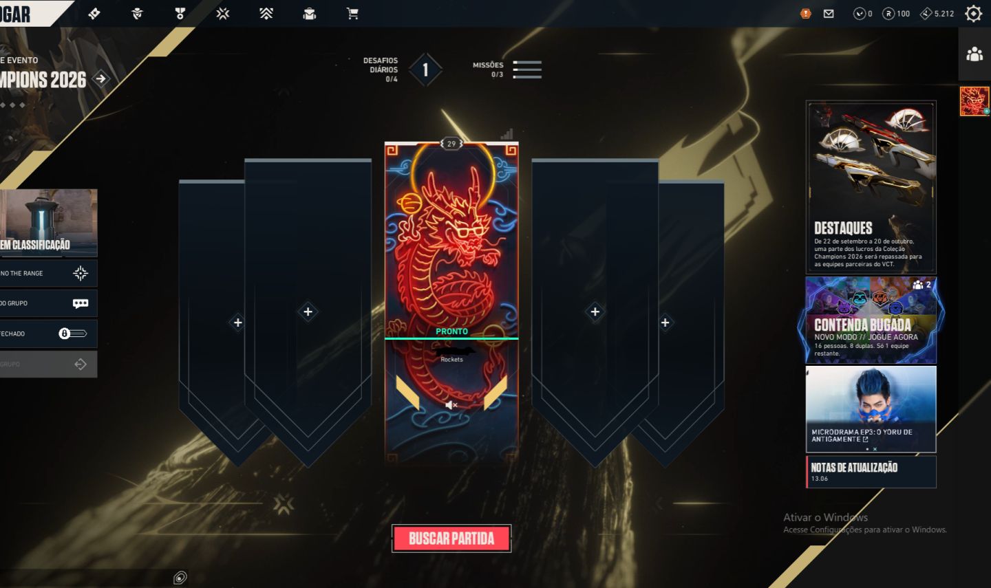 CONTA VALORANT, MD5, FULL ACESSO E LEVEL 29