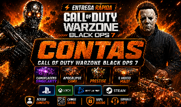 CONTAS WARZONE-CONTAS BO7-CONTAS COM CAMUGLAGENS- CONTAS VERIFICADAS-BLACK OPS 7
