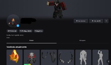 Conta Roblox 15K Seguidores +25K Robux Gastos