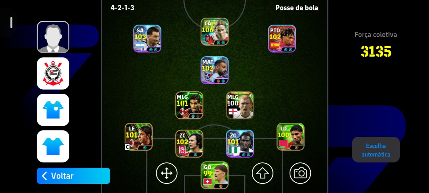 Conta Efootball com Fernando Torres Over 106 box rara