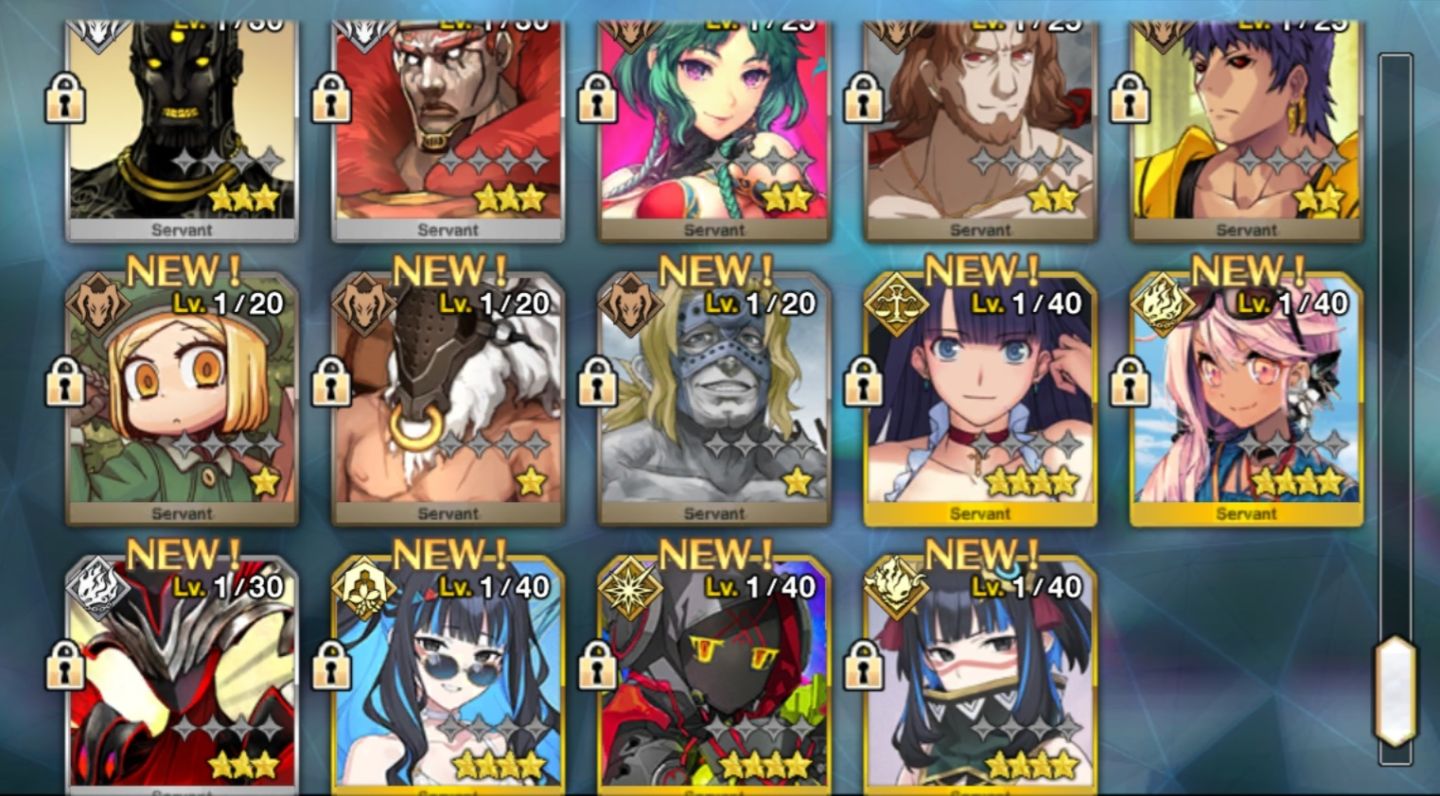 CONTA FATE GRAND ORDER/JP - Oberon, Summer Skadi, Ciel