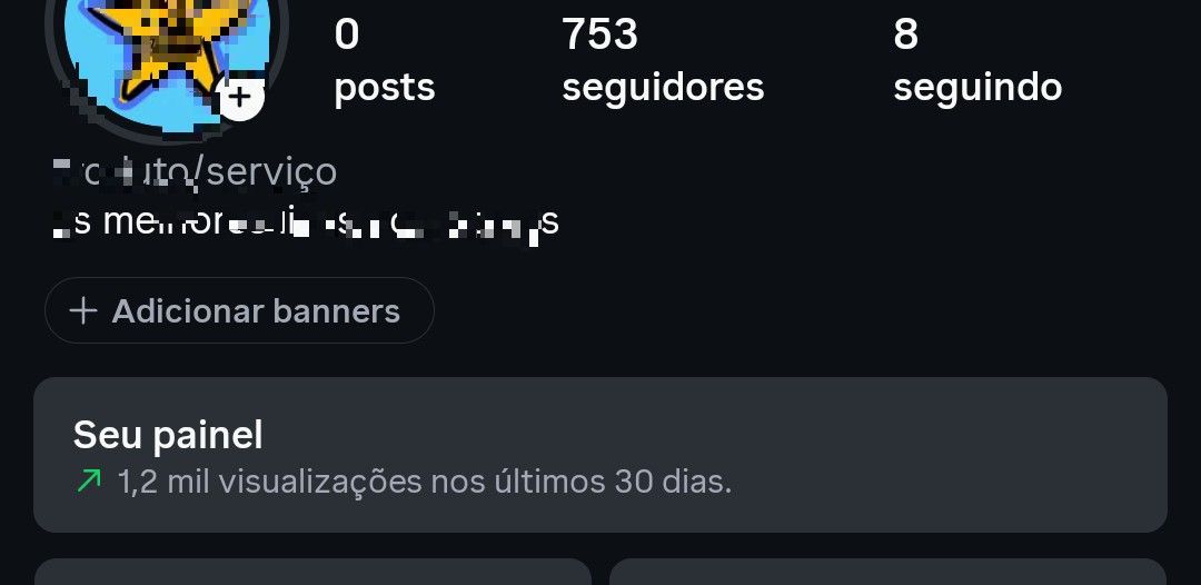 Conta Instagram antiga 2023