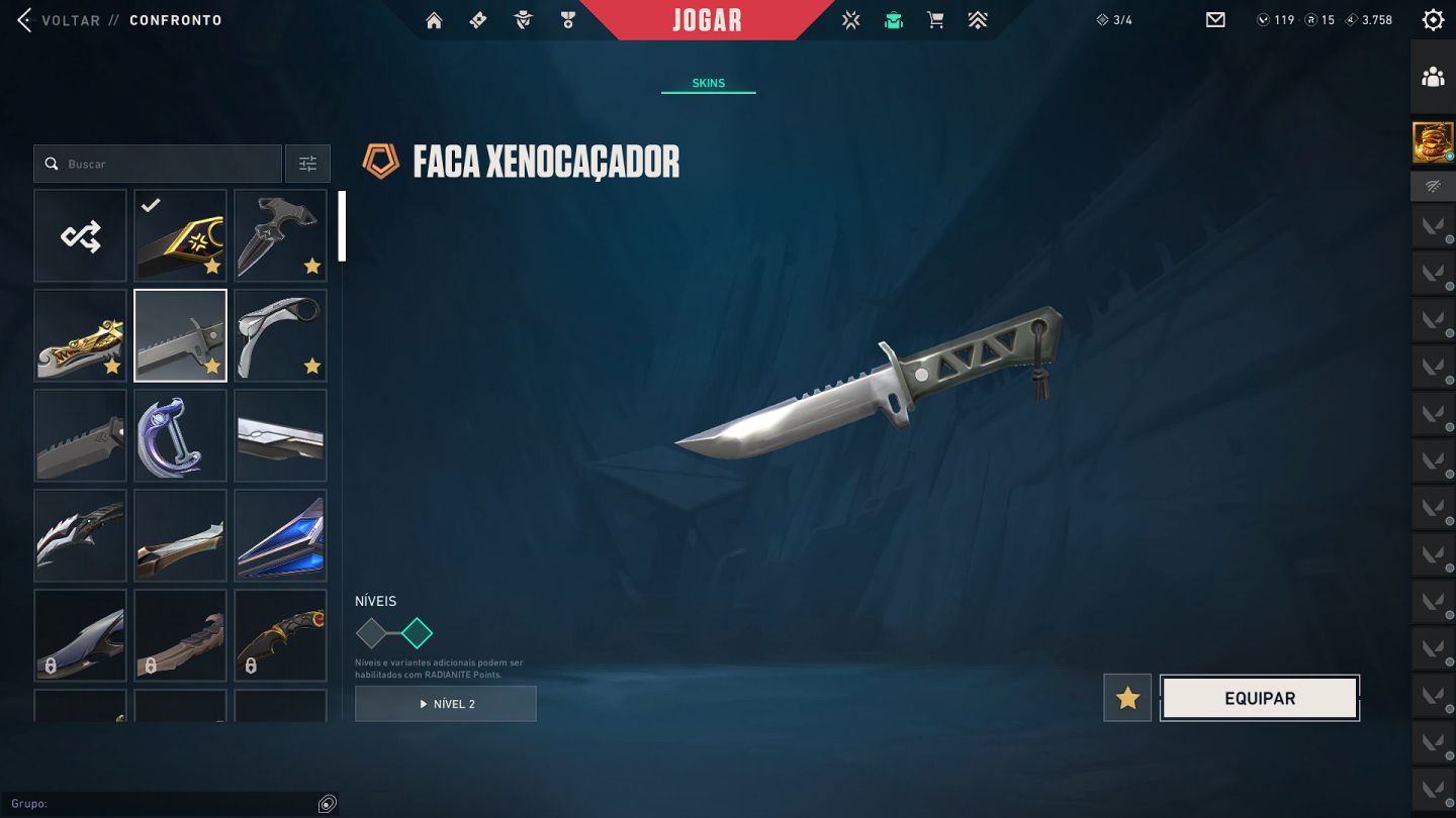 CONTA VALORANT ASC 1 VANDAL CHAMPIONS 23 E MUITO MAIS