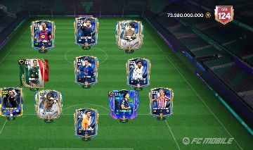 CONTA TOP FC MOBILE GER 124 | TRIPLO CAMPEÃO DE FC!