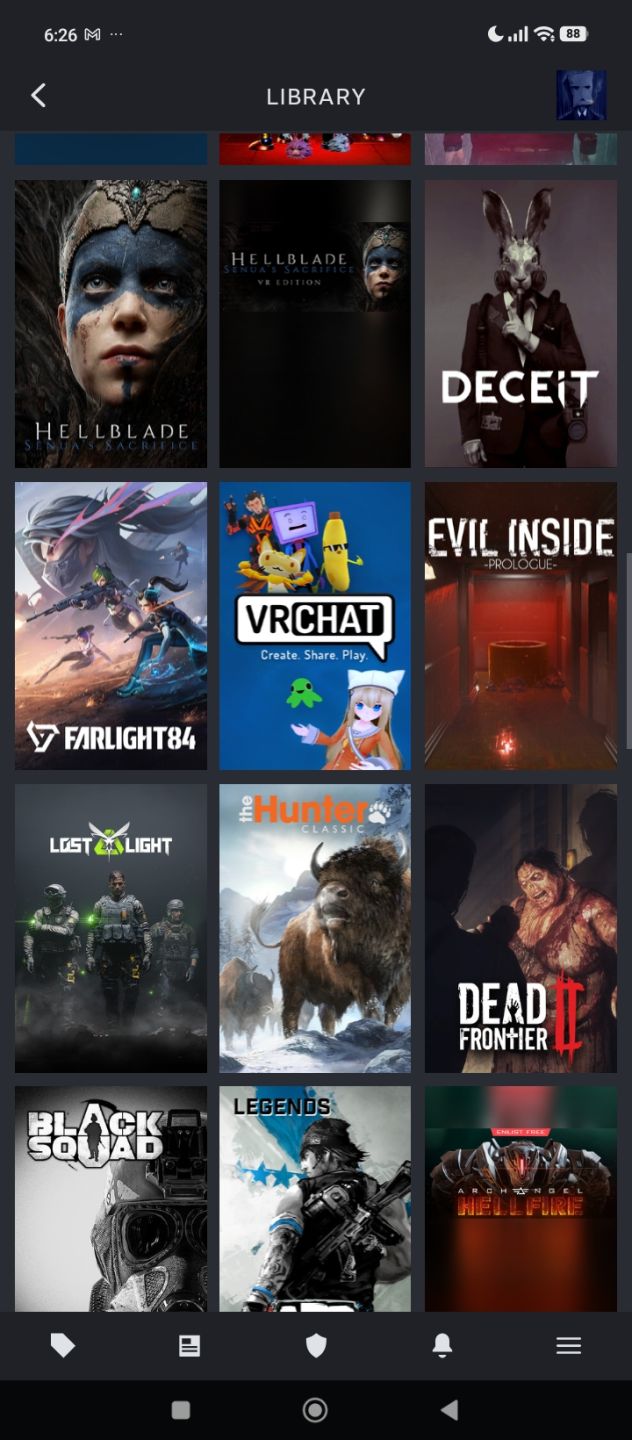 Conta steam com jogos