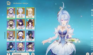 GENSHIN Odette, ColumbinaC1+bis, Raiden+bis USER LIVRE