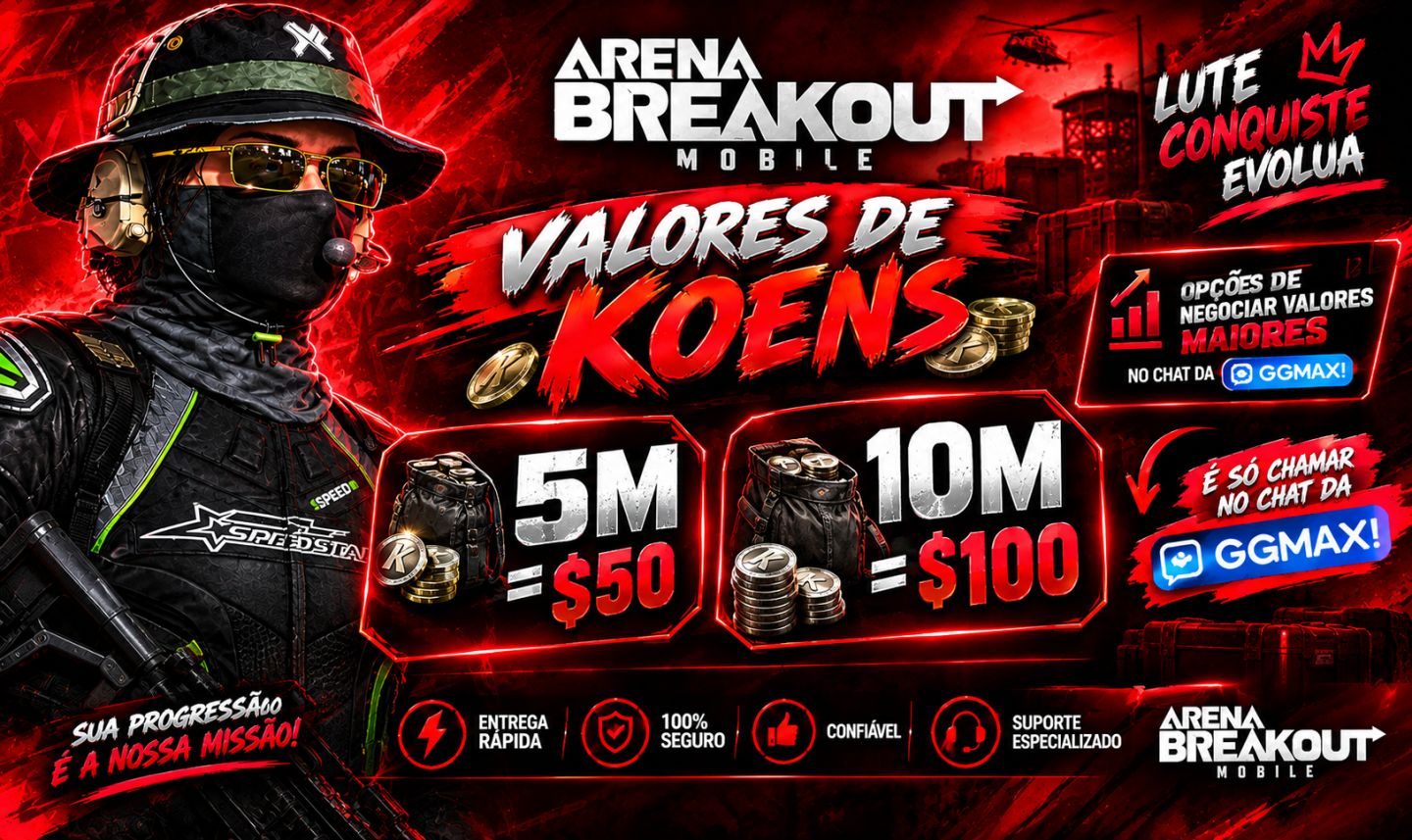 [UP DE CONTAS] -//ARENA BREAKOUT MOBILE -[VALORES ALTO]