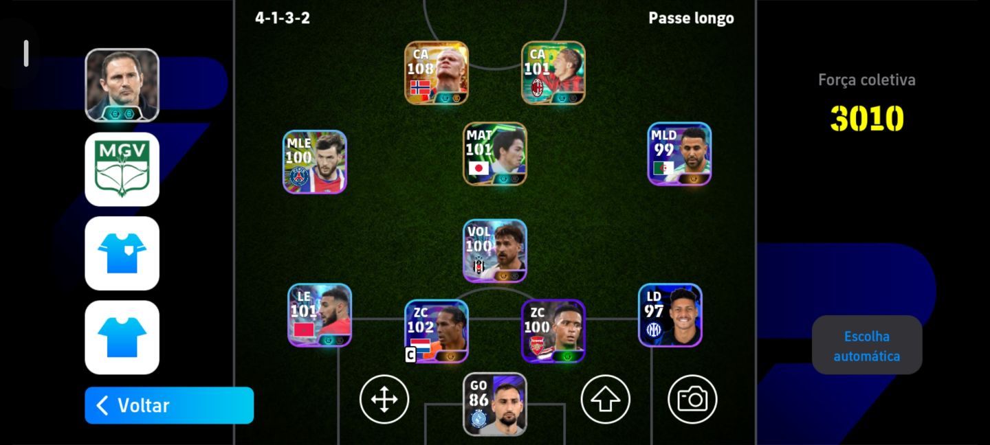 Contas efootball