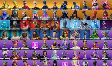 Fortnite 195 skins | OG STW | Renegade Raider | Gold Midas | Vi | 700 VB