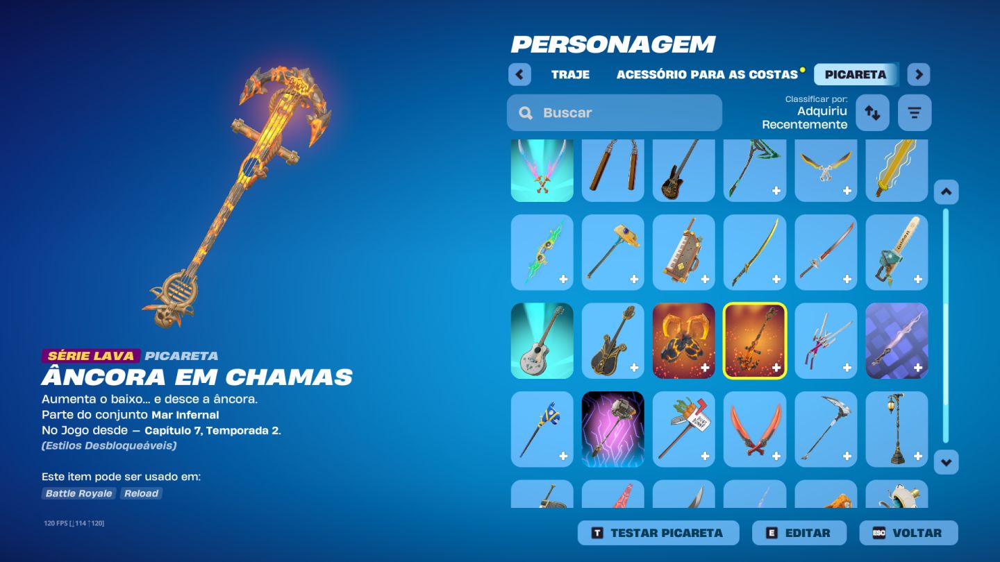 CONTA FORTNITE | 100 V-BUCKS + CLUBE ATIVO