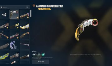 CONTA VALORANT | CHAMPIONS 21 . 22 E VCT 23 | LVL 499 | 17 VANDAL , 16 FACAS