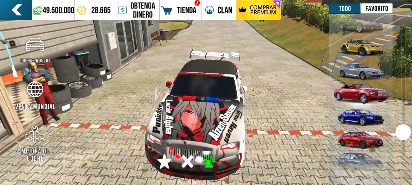 Carro personalizado exclusivo única o tempo está se acabando