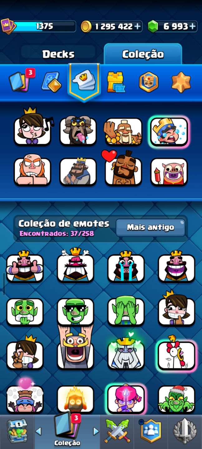 Conta Clash Royale 12k de troféus