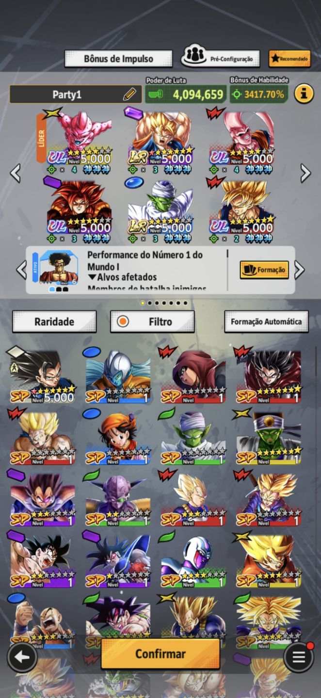 [ MELHOR PREÇO ] Conta Dragon Ball Legends à Venda | Ultras