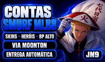 VÁRIAS CONTAS SMURF DE MOBILE LEGENDS | Skins +BP Alto +Full Acesso Via Google