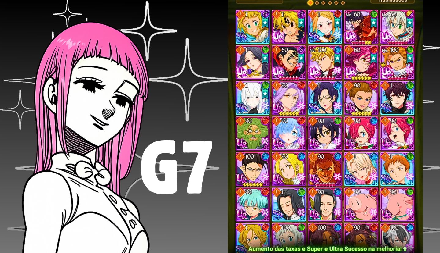 7DS MELHORES CONTAS REROLLS PARA INICIAR