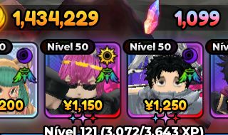 Endgame 5 Unbounds Meta + Vazio Shiny + 1100 Trait Crystals + Unobtainables