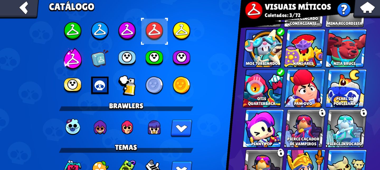 CONTA DE BRAWL STARS 25K DE TROFÉUS 82 BRAWLERS