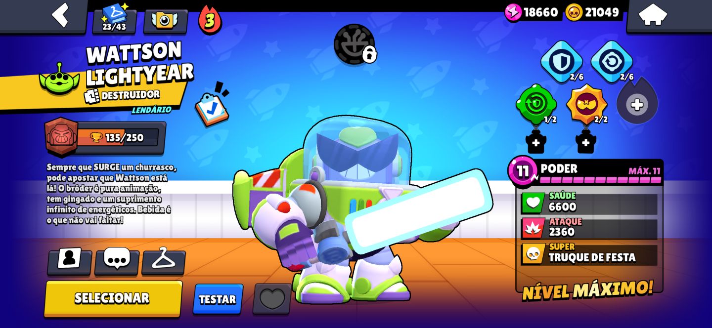 Conta Muito Braba de Brawl Stars