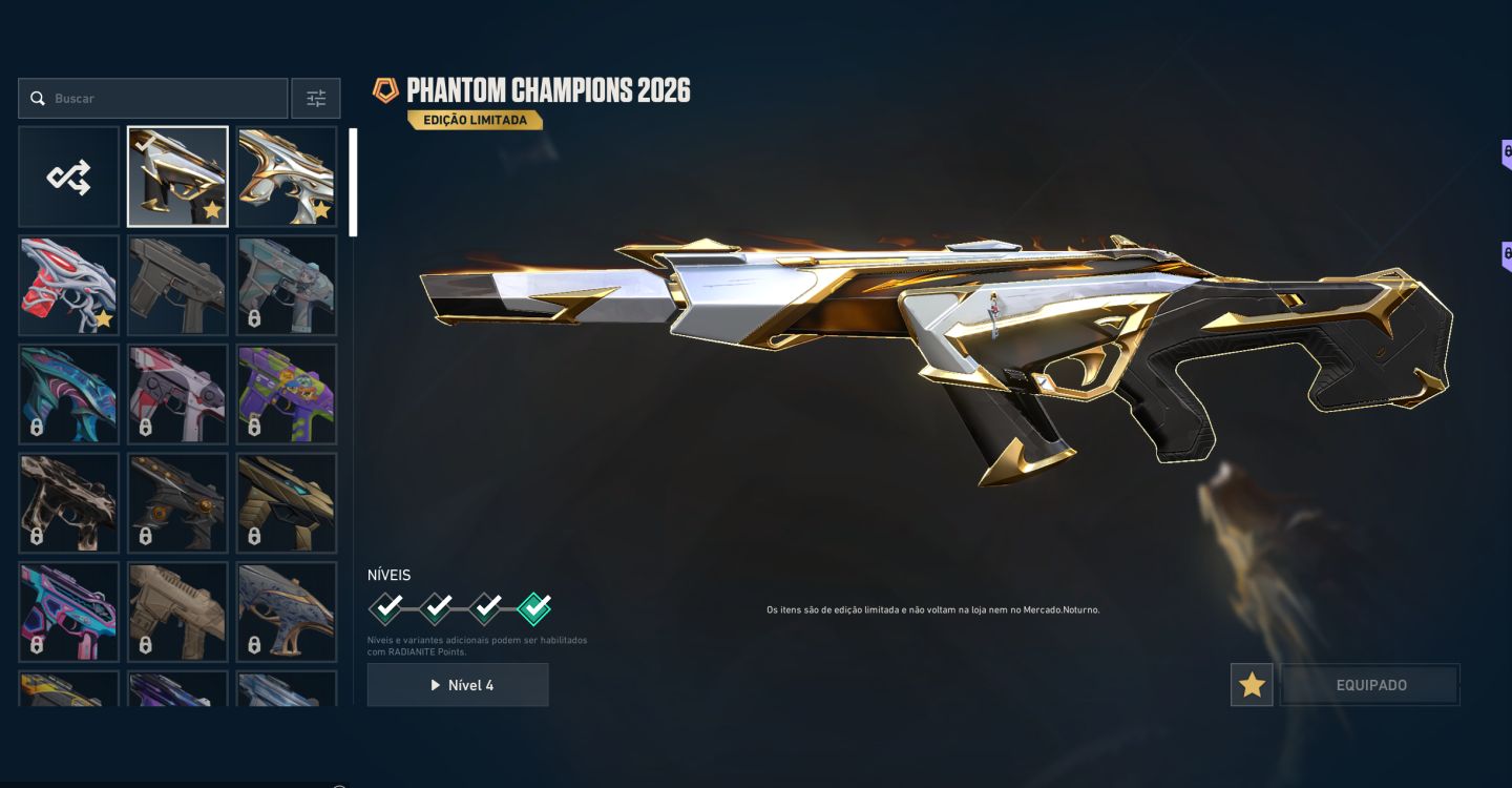 CONTA VALORANT VANDAL CHAMPS 25/26 -910+ GASTO!-9 SKINS PREMIUM - 2 SKIN DE FACA