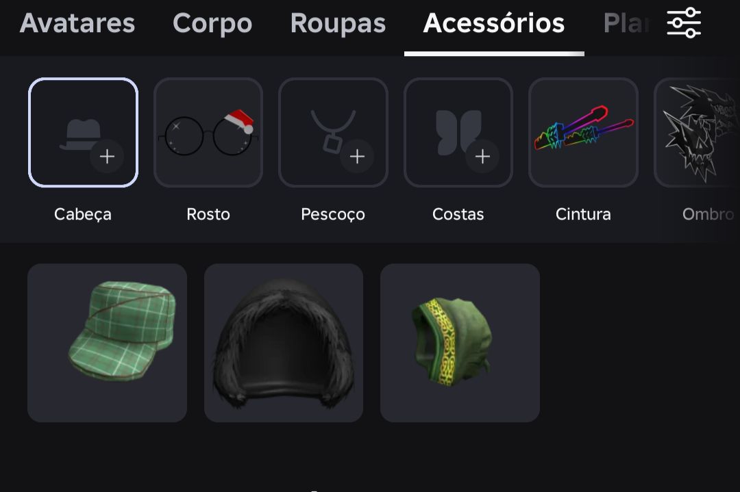 Conta de Roblox