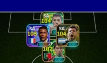 Conta Efootball Rara! Olise Liso + Aguero Blitz + Suarez Blitz + Vozinha e+++!