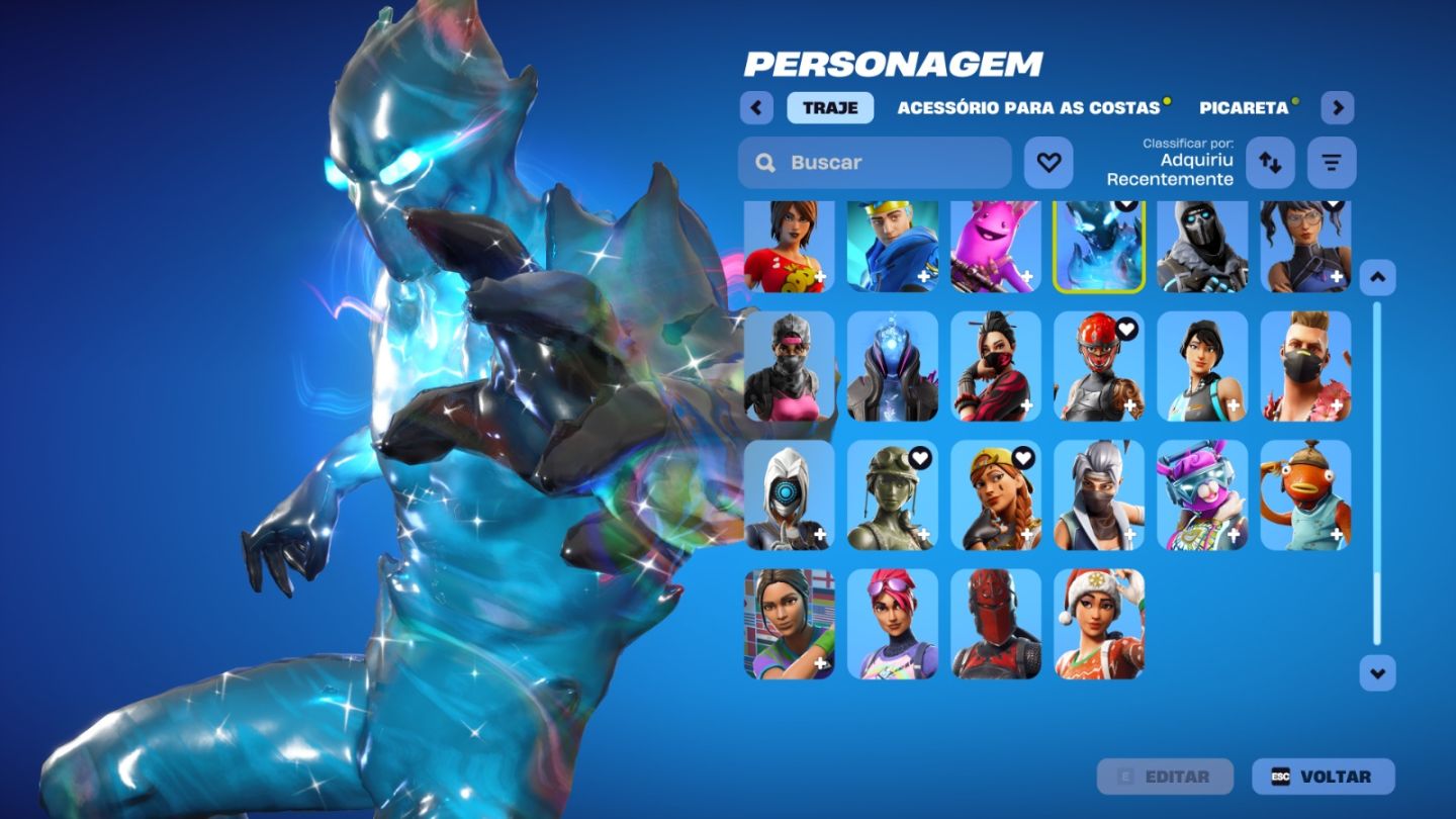 Conta de Fortnite com 140 Skins | Polarity | Promoção!