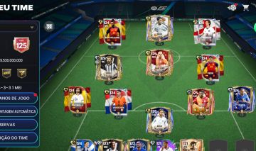 Conta eafc mobile 27 geral 125 com mais de 300k de jóias e 72 vales Draft