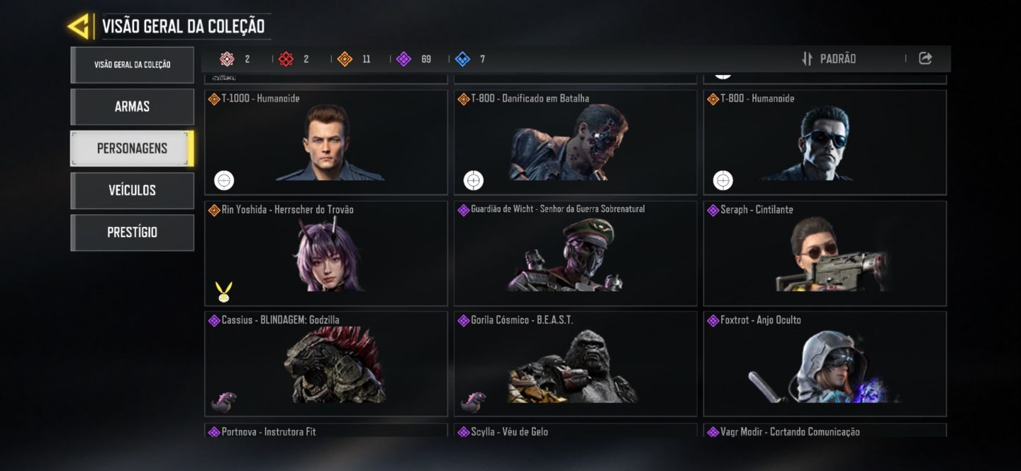 Conta cod mobile