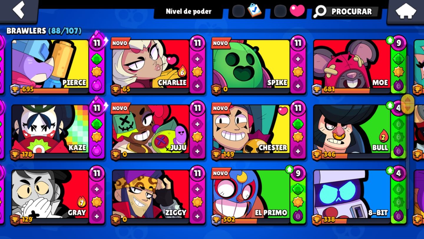 CONTA DE BRAWL STARS BARATA!!