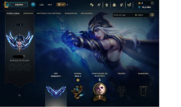 Smurf TFT Diamante 1 Mestre Negociavel