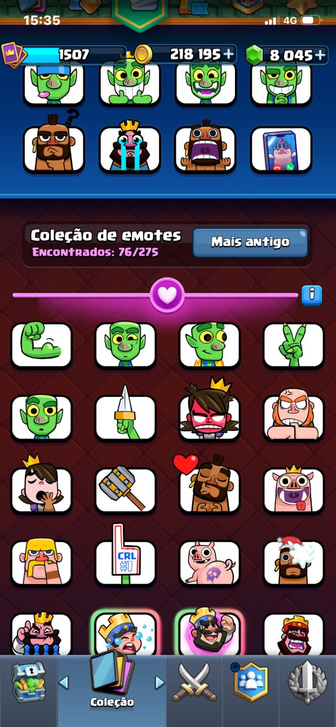 Conta clash royale muito boa, 8 anos