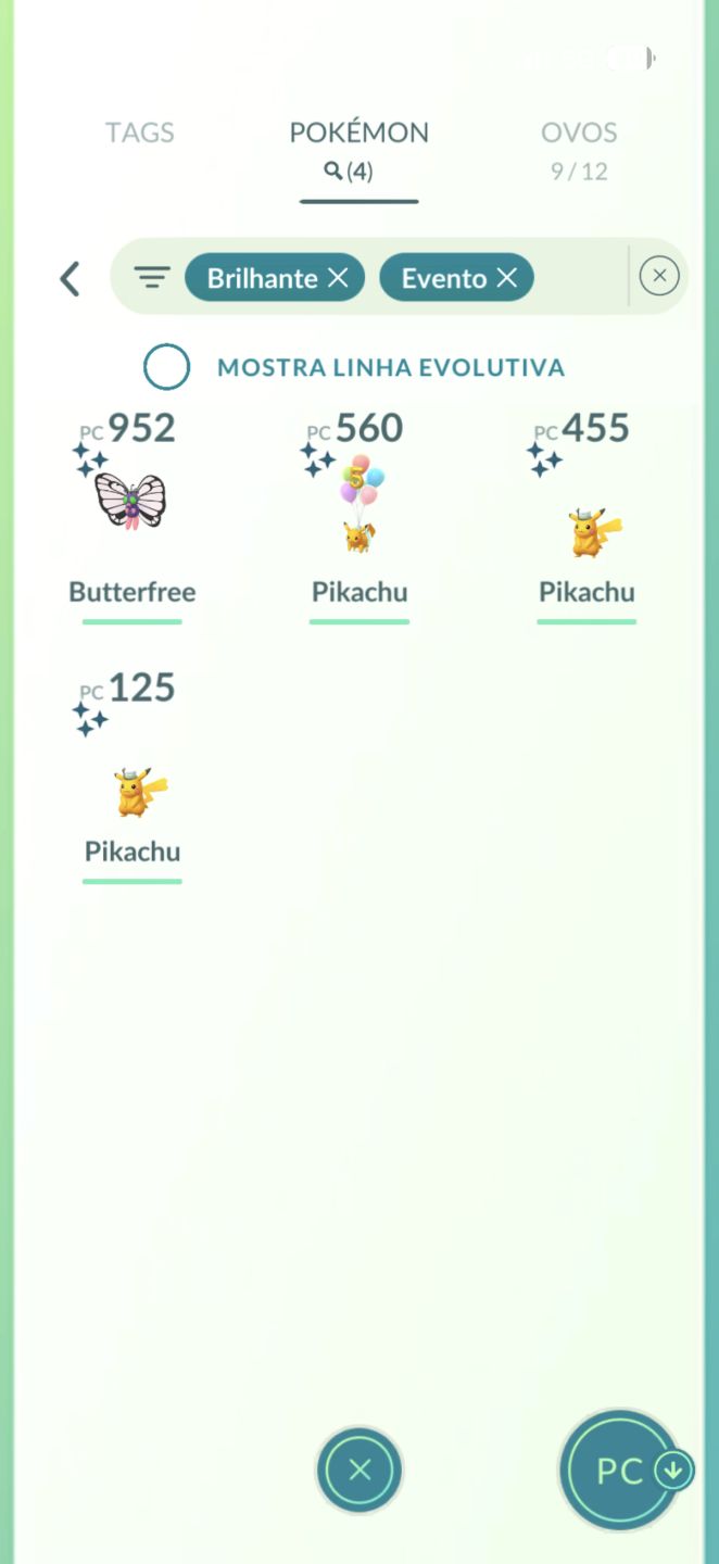 Conta Pokémon go nível 59 com mewtwo shiny 100%