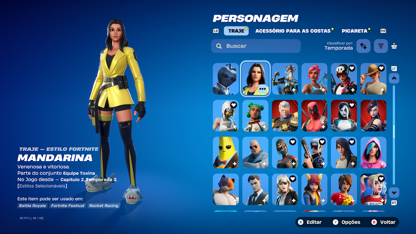 Conta de Fortnite rara com cavaleiro negro, salve o mundo e 44.250 vbucks